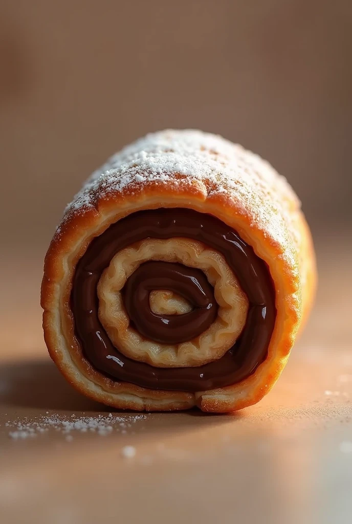 A chocolate roll
