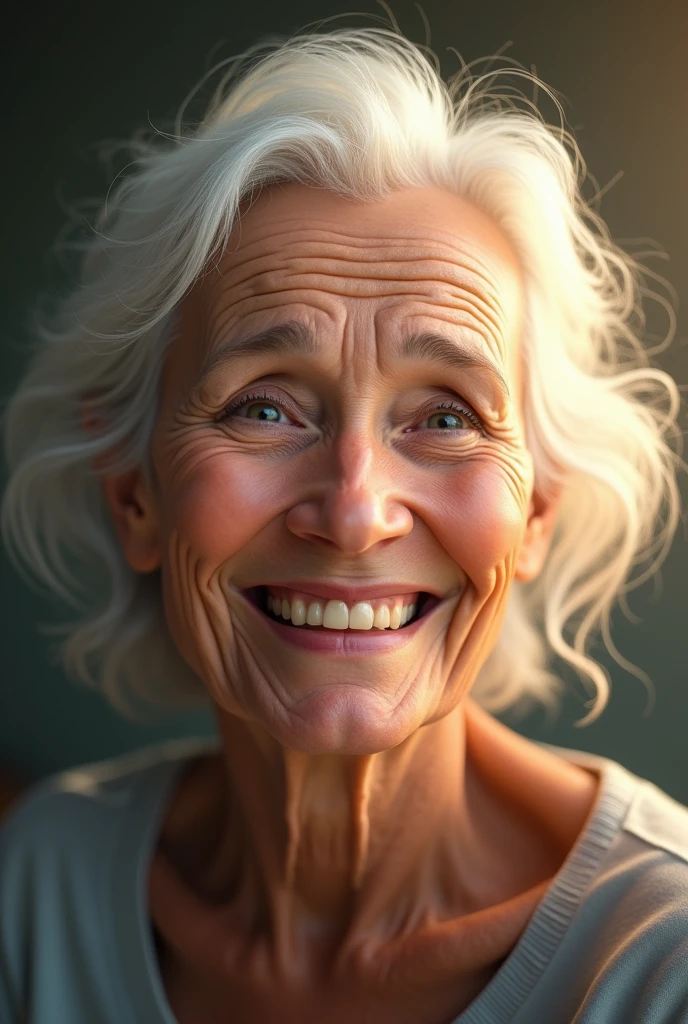 happy elderly