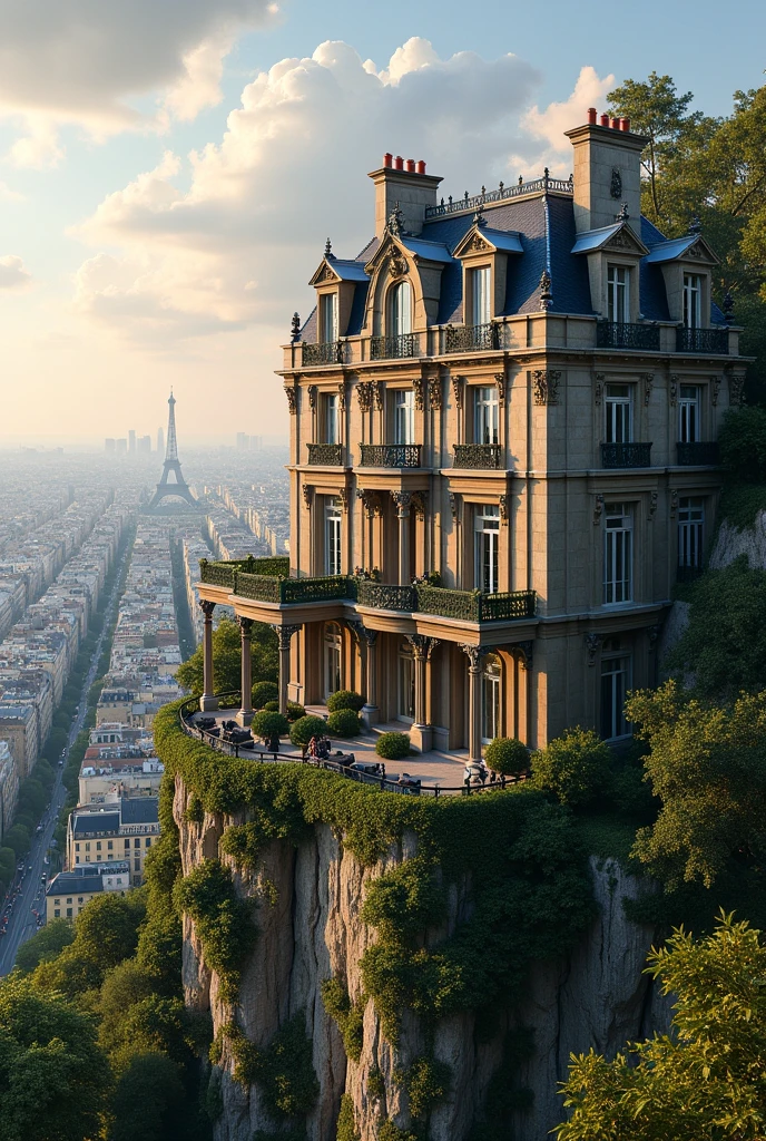 A beautiful house above metro 13 Paris
