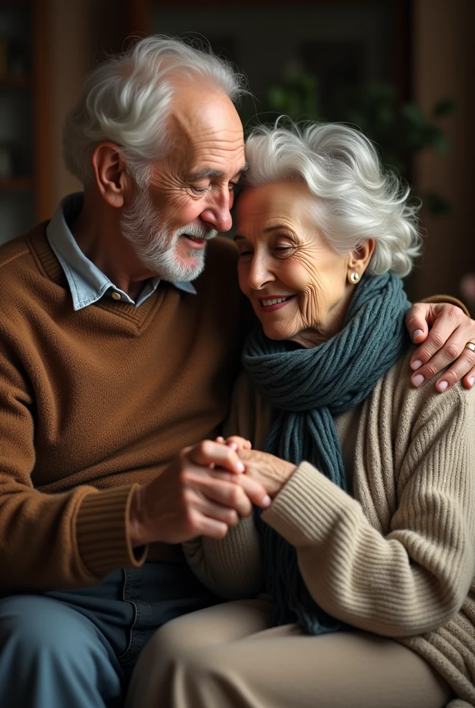 elderly couple 