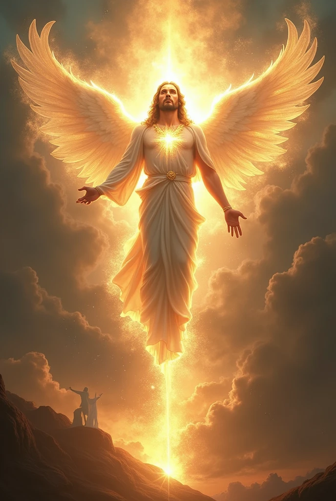 Create Image of the Trinity Almighty God the Holy Spirit and Jesus all three are one person and it is God to create that image