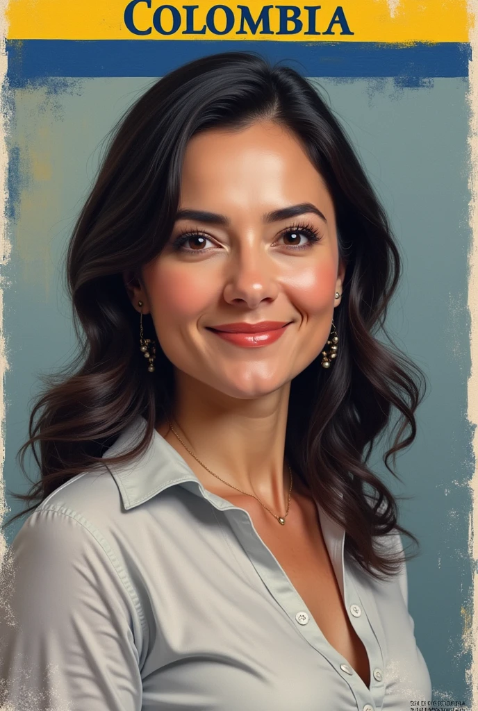 I need a Colombian citizenship card that has the following information: Laura Garcia, date of birth: October 8, 1979, from Santiago de Cali, Colombia