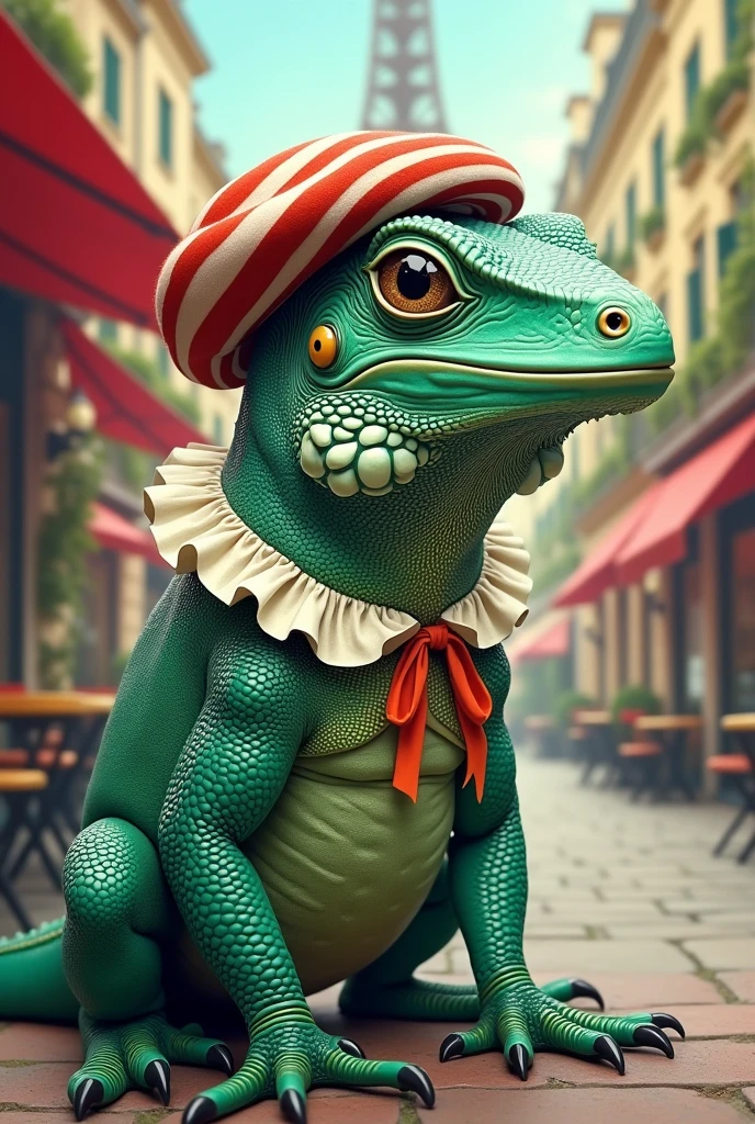 A French Iguana

