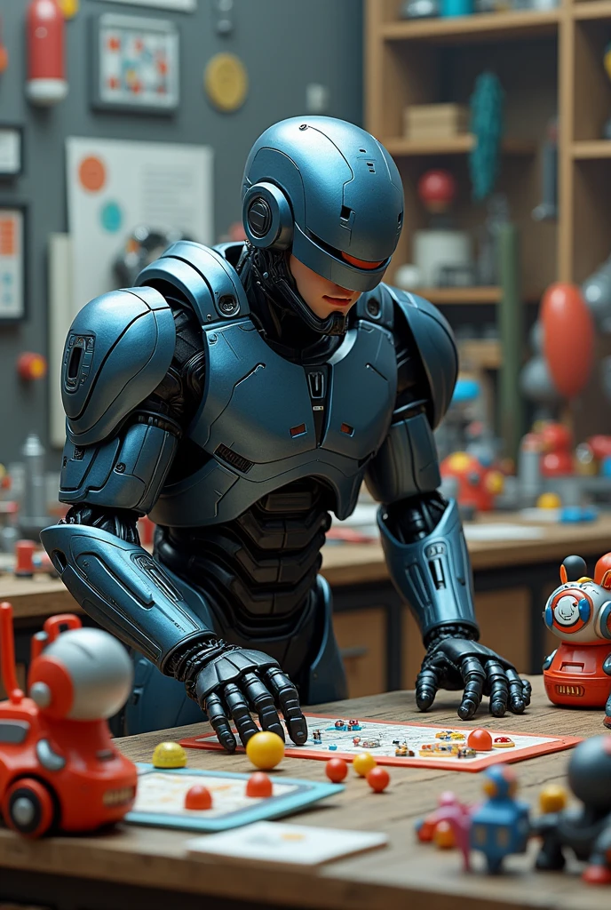 Robocop as a toy creator