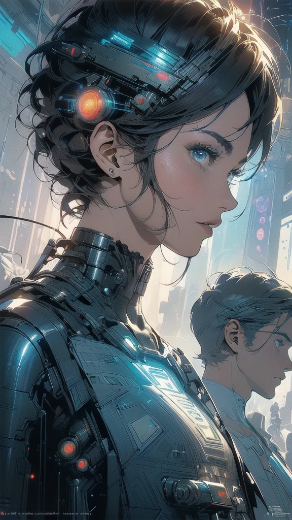 (((masterpiece, highest quality))),(((solo:1.2))),(((1girl:1.2))),32k wallpaper, very detailed, poster, vintage science fiction,(((((geometric cinematic movie poster))))), ((((bauhaus)))),(((abstract))),((((mid century modern)))),(((((portfolio))))),(((((Close-up))))),(((((bust up))))),((((more various angle)))),(((highlight))),(((complete. detailed face))),(((Extremely talented))),(((most complecated machine))),(((Overall colorfully))),((((((Absolutely simple background)))))),(((((detailed futuristic machine))))),(((Cleavage))),(((marvel super heroes))),(((rainbow color scheme)))