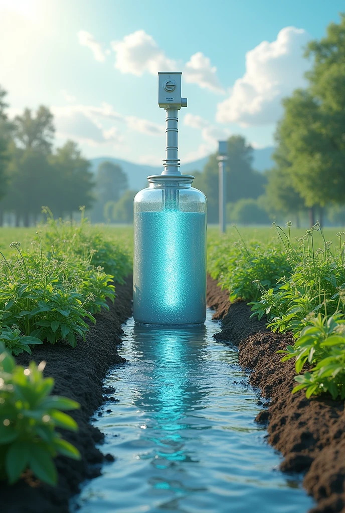 Smart greywater management and monitoring for agriculture and community