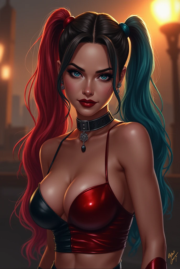Lisa Ann como Harley Quinn (Harleen Kunzel)
