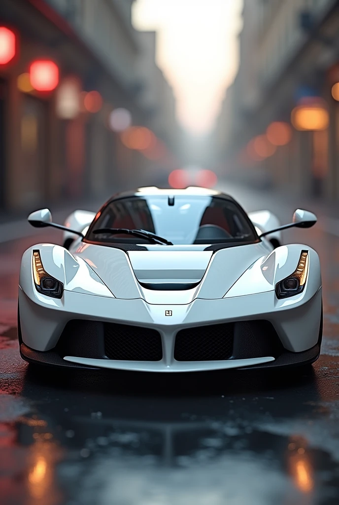 Ferrari laferrari white quality:(highest quality, 4k, High resolution, masterpiece:1.2), Super detailed, (real, photorealistic:1.37), High quality artwork, illumination:Bright colors, Bokeh, Dynamic configuration, a powerful sense of movement, Lens flare, The overall dramatic atmosphere of the scene, Other details:, 32k, 600 dpi, Sony A7 IV, Studio lighting, Realistic Environmental Lighting, Immersive realism, Cinematic, Centered, Shallow depth of field, Dramatic Lighting, Beautiful, Ultra detailed, chromatic aberration, Screen space reflections, 1200pp, The perfect balance of chaos and precision, thrill of racing, Dynamic configuration, a powerful sense of movement, Bokeh flavor in the background, 500㎜, f/4.0, photo shoot.