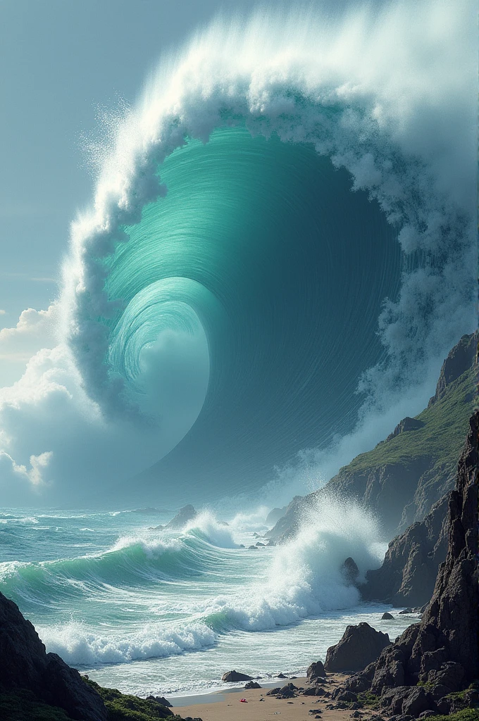 Purifying tsunami 