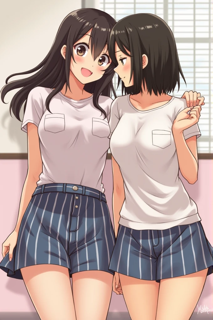 NSFW,masterpiece,Highest quality,High resolution,Super detailed,dsshino, Brown eyes, short hair, Black Hair, Side Lock, Hair Ribbon, Medium chest, , Dress shirt, blazer, Pleated skirt,Embarrassed,excited,Estrus,fear,blush,Sweat,orgasm,Climax,(Squirting),Roll your eyes、squint,(Middle-aged men),Having intense sex,Insert,Creampie,(Falling into Pleasure),Cute bedroom