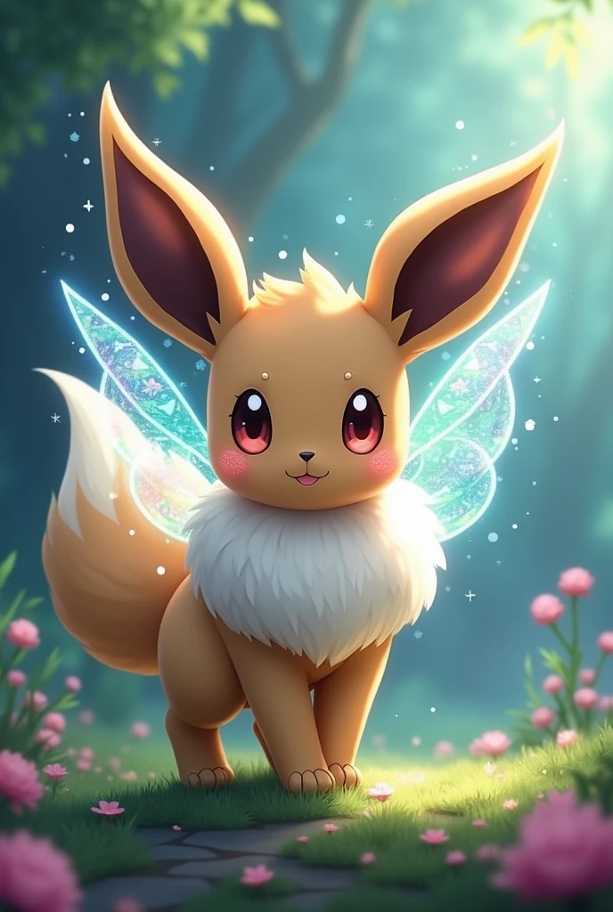 After entering Fairy Eevee