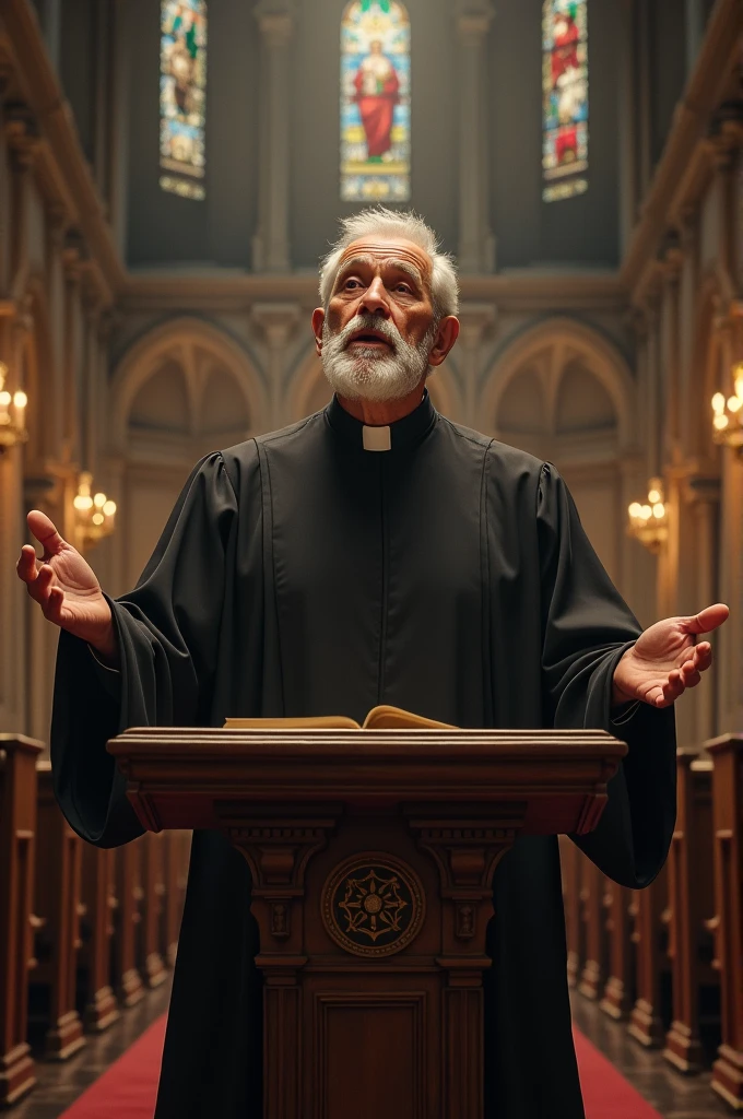 Preacher in Christian Church