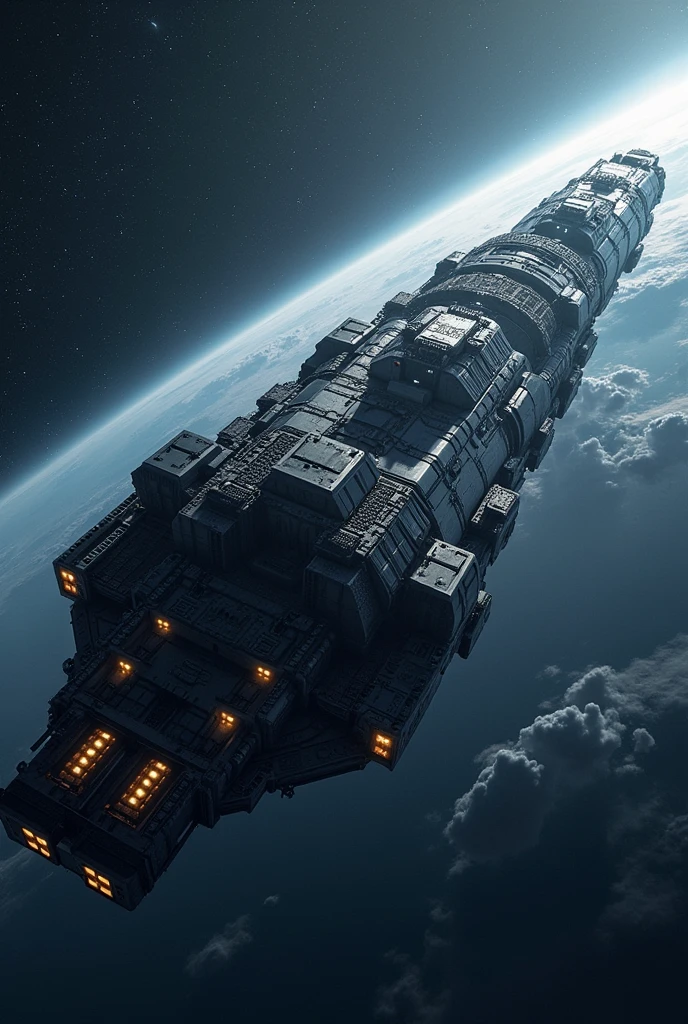 The interstellar battle space-station Columbus, a hulk eight km long with a mass of almost one hundred and fifty million tons, had been assembled in Earth’s orbit between the Twenty-Fifth and Twenty-Sixth centuries and inaugurated in 2512. It had left on March 21st 2523, aimed for the Trappist 1 System, with the purpose of establishing a colony on the planet Trappist 1d. Within it, suspended in cryostatic sleep, thirty thousand volunteers, in equal ratios men and women, determined to give rise to a new human civilisation. It was built with a modular system which would allow, once it reached its destination, the colonists to use parts of the ship to build their first modular homes.