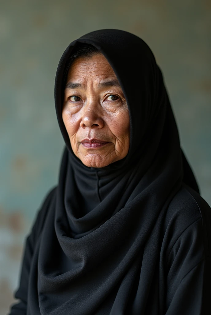 hijab 1:3 portrait . nude . saggy breast indonesia milf face