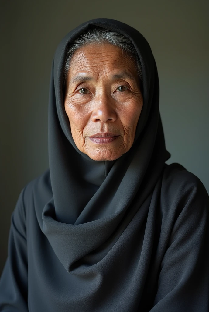 hijab 1:3 portrait . nude . saggy breast indonesia milf face