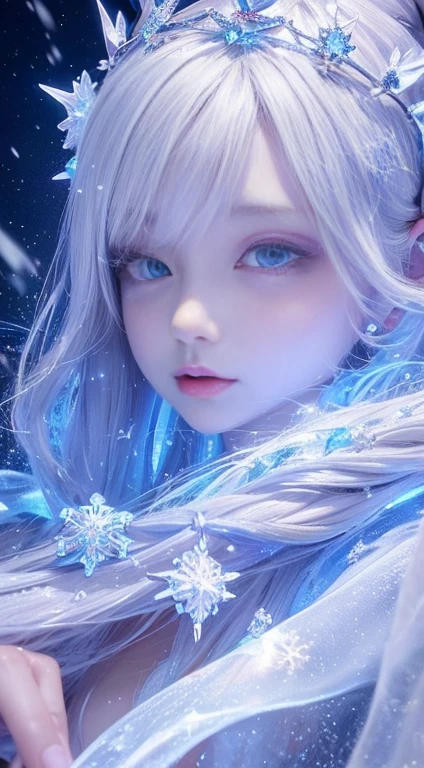Snow style, Ethereal fantasy concept art of {(Sparkling snow fairy with icicle crown spinning in the air, Transform the cold air into charming snowflakes. They built a crystal palace for the grand Christmas ball,A winter ballet begins.:1.4), Center, symmetry, Disney style, detailed digital art by greg rutkowski and thomas kinkade, Popular on artstation, CG Society, both sides, 8K, HD, detailed, high resolution, Movie, Unreal Engine 5, 4k UHD image, Octane Rendering, epic angle and pose, 3d, Depth of Field, Charming pattern, 创造sex实验, Glowing Magic Trail, Global Illumination, Movie light, epic shot, Festive colors and diffused lights, The award-winning, professional, masterpiece, sharpest, UHD, HDR, 8K} . Gorgeous, Heavenly, Ethereal, sex, epic, majestic, magic, Fantasy Art, Cover Art, Dreamy,