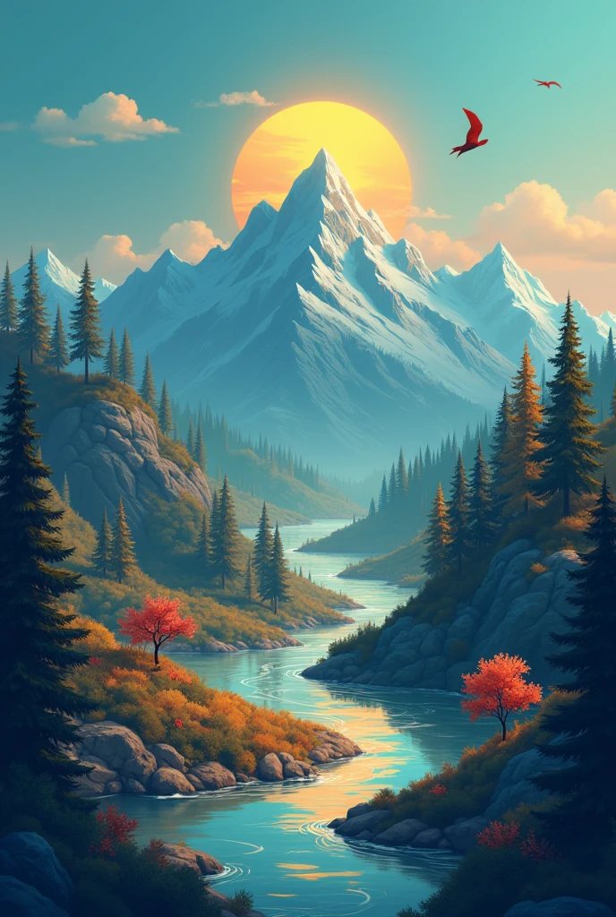 a geography-themed digital currency 
