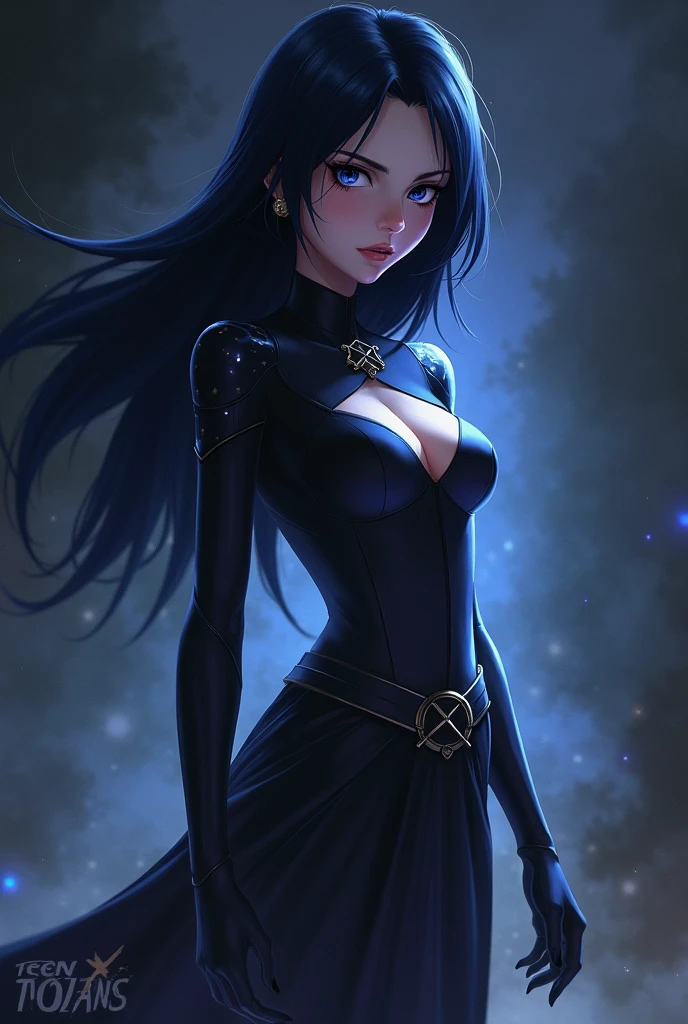 Naked girl Raven titans go