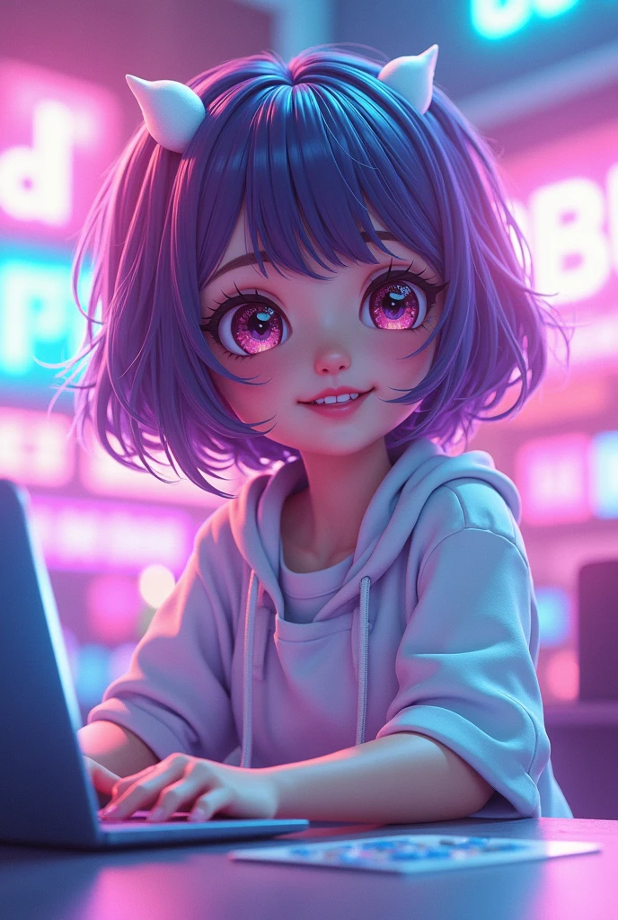 a vtuber girl