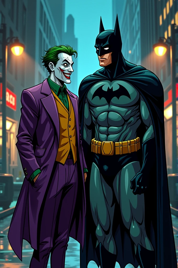 The Joker friends with Batman