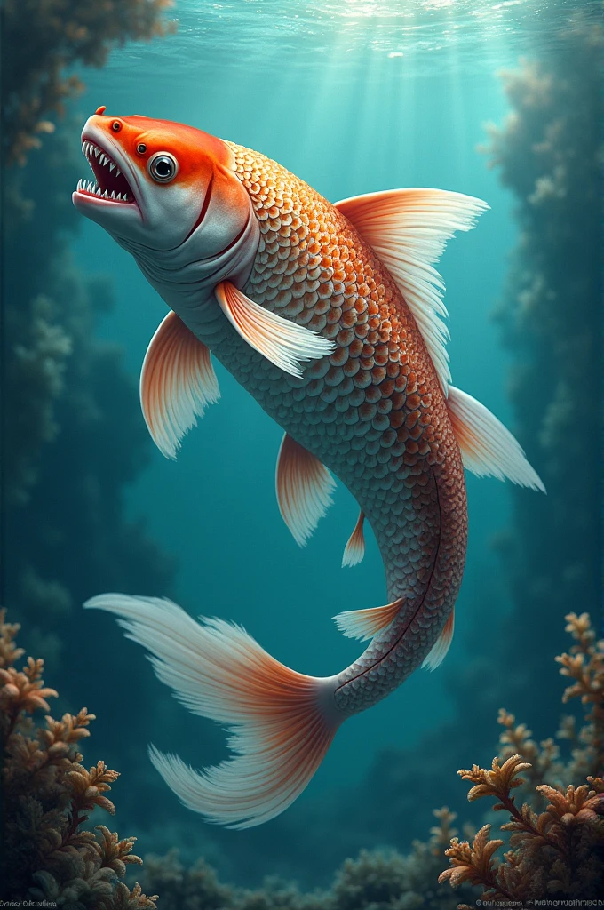 Carp with shark