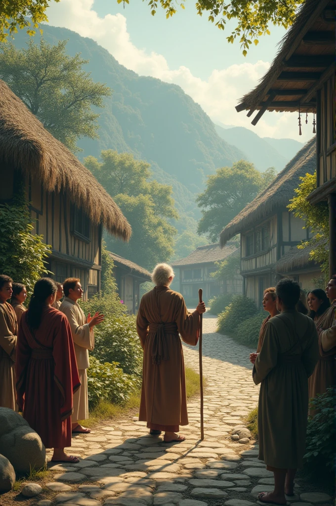 **The Wise Old Man and the Village**