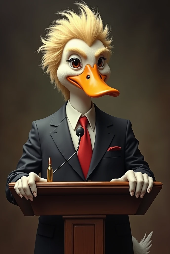 Racist political duck