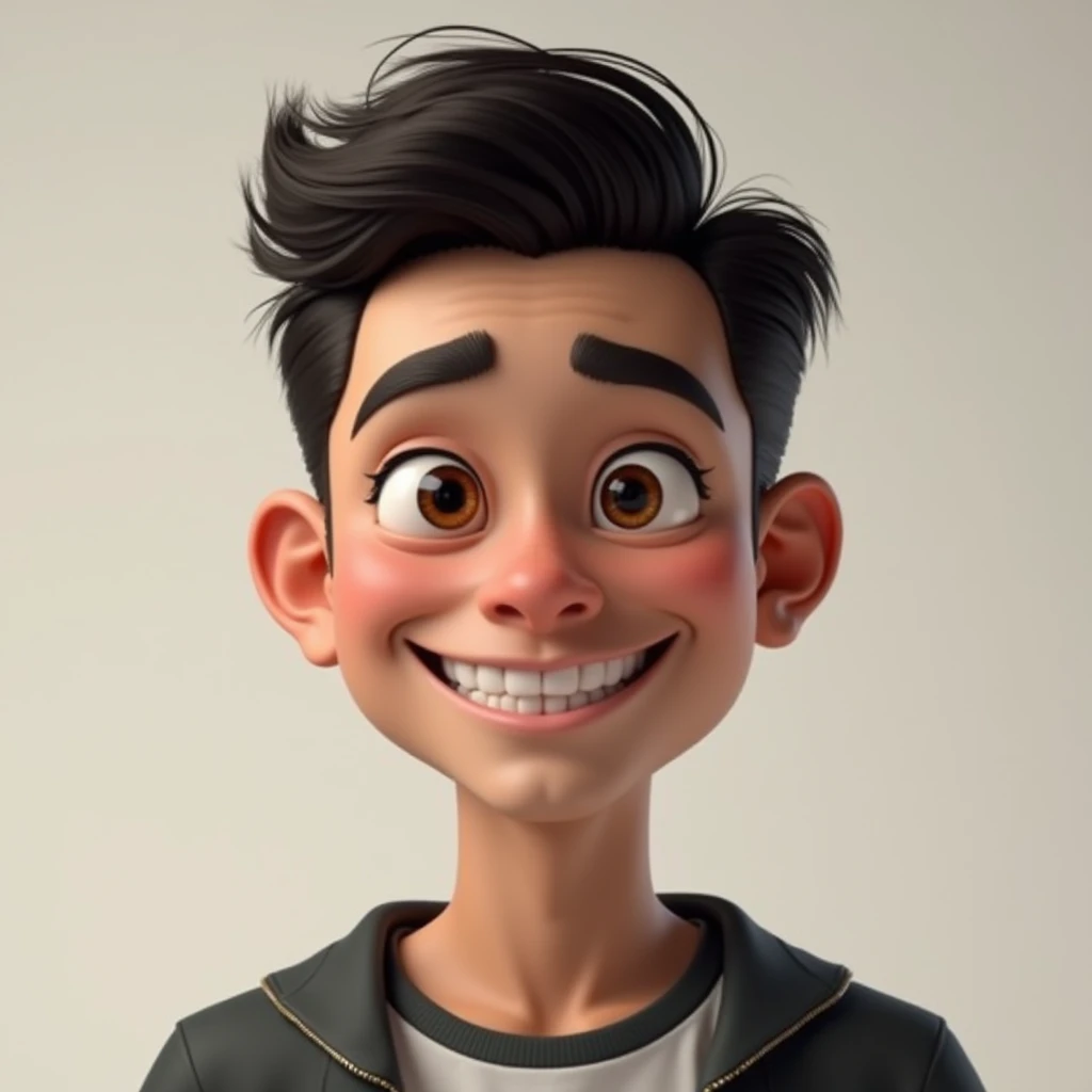 create an image of the youtuber edturismologo with auto realism and maximum quality