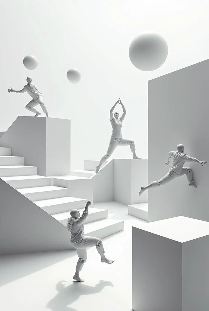 Geometric figures in motion