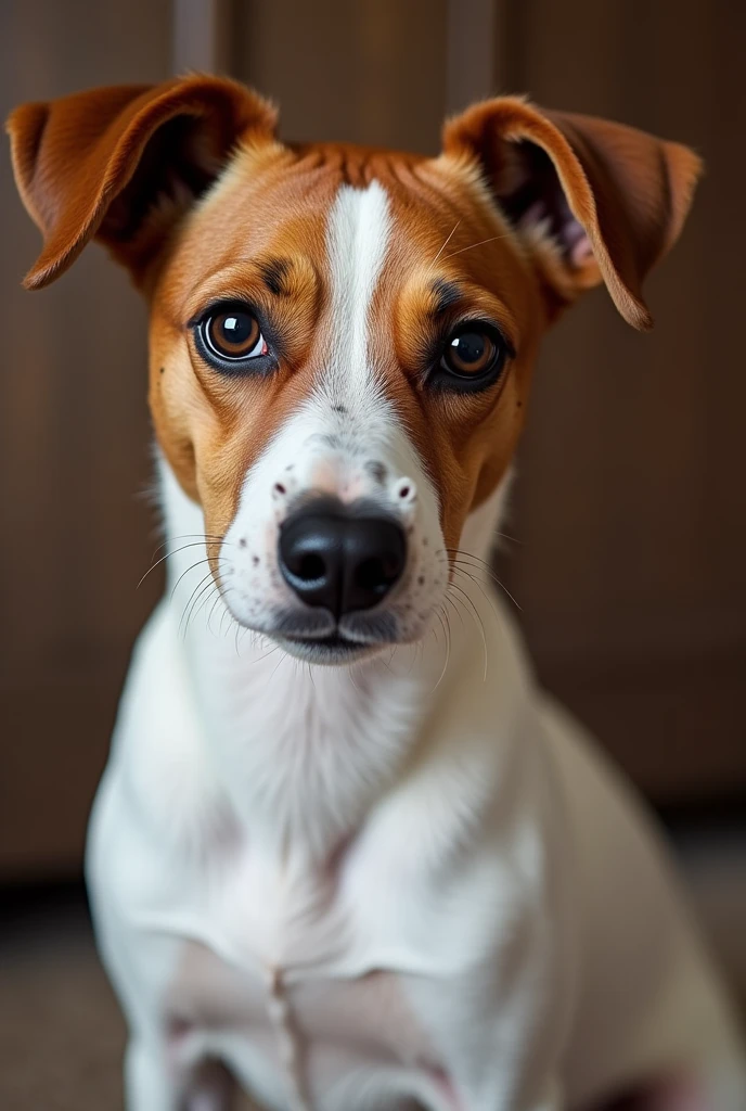 Jack Russell dog with big dick