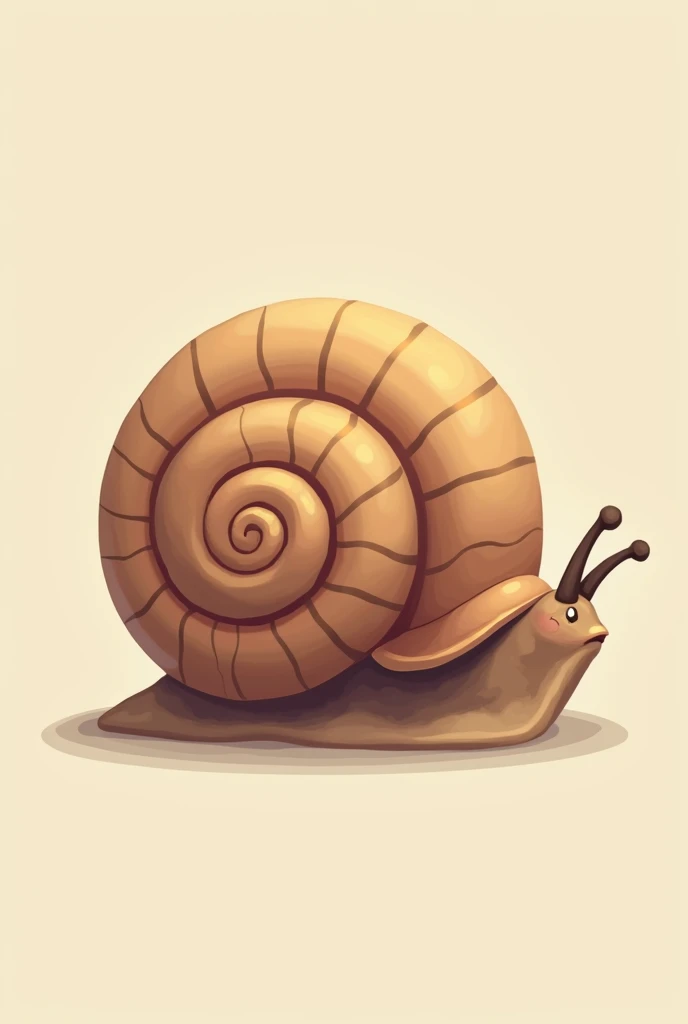 make a prehistoric spiral snail emoji, something simple