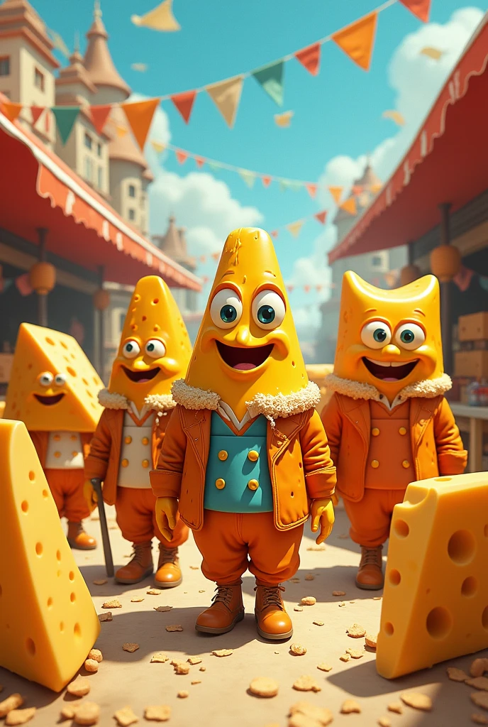 Cheese sales uniforms