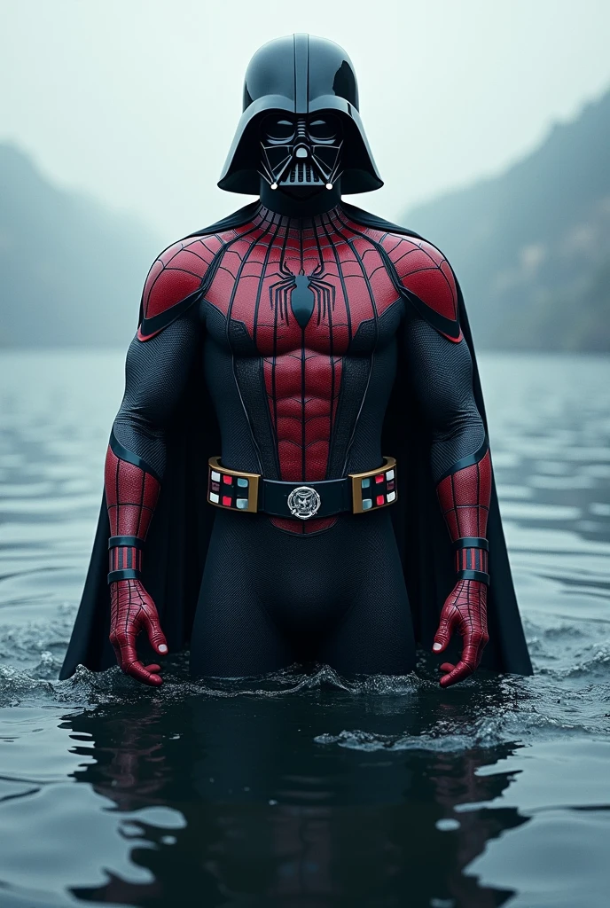 Lord Vader Spiderman water