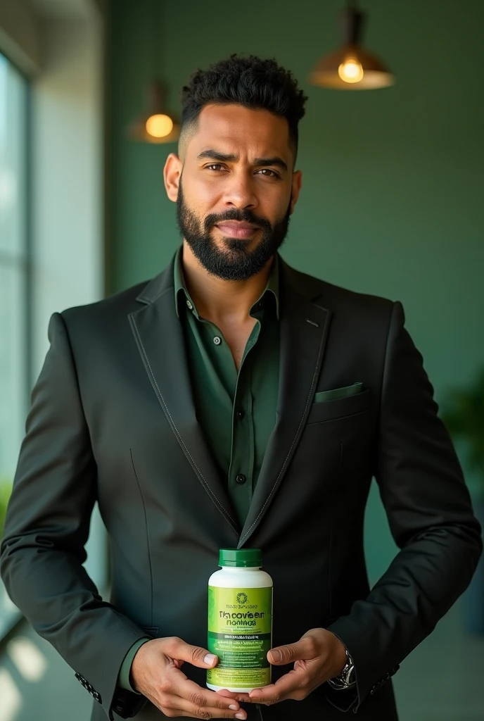 Andrew tate advertising Tesfalem moringa