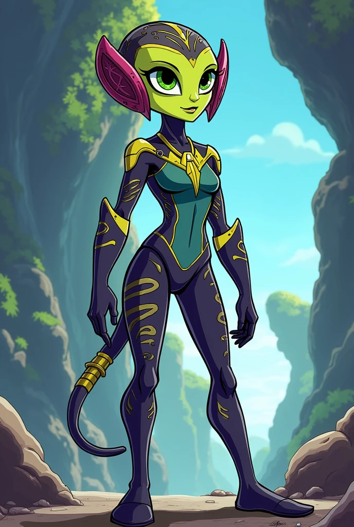 Ben10 Cartoob Girl Alien