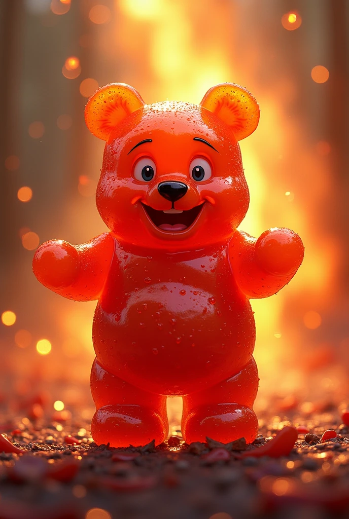 A spicy gummy bear