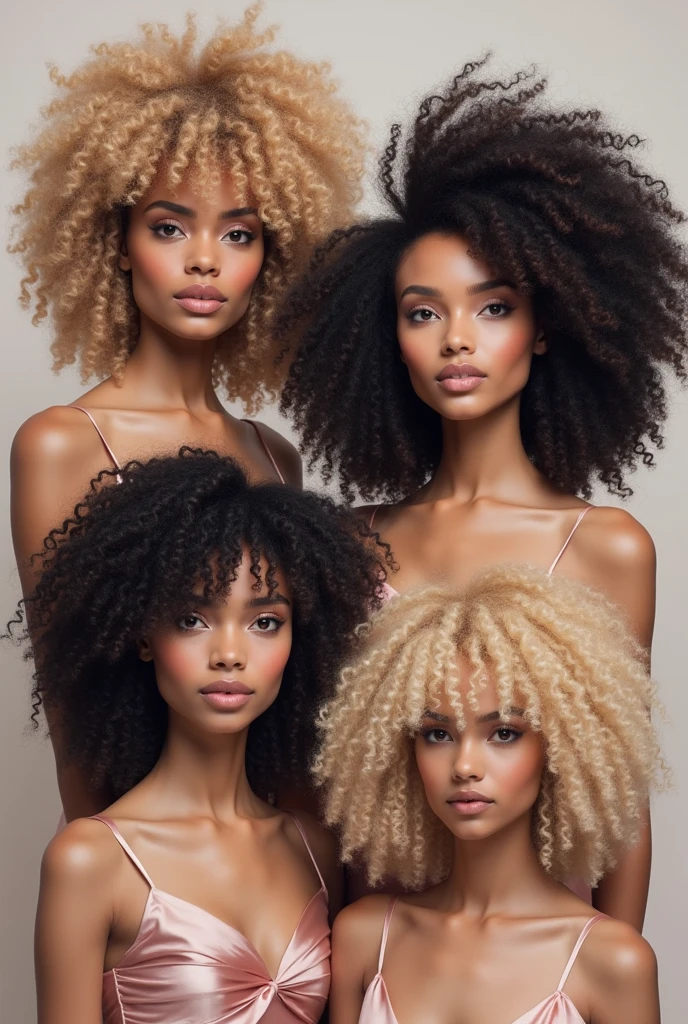 Create a design about selling wigs with writings