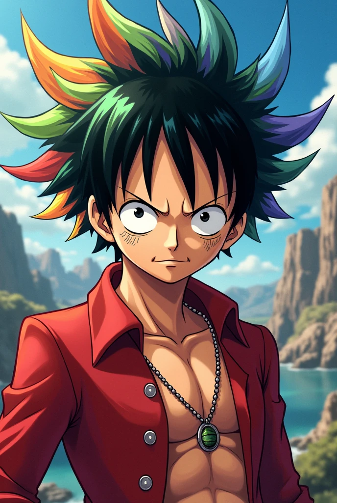 make me a character with one piece features