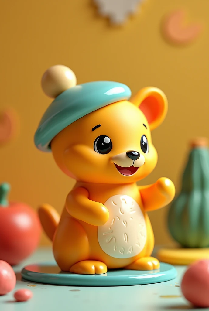 A prototype of a toy that helps autistic children with food selectivity
