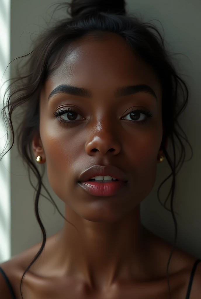 Do larger lips And a darker complexion