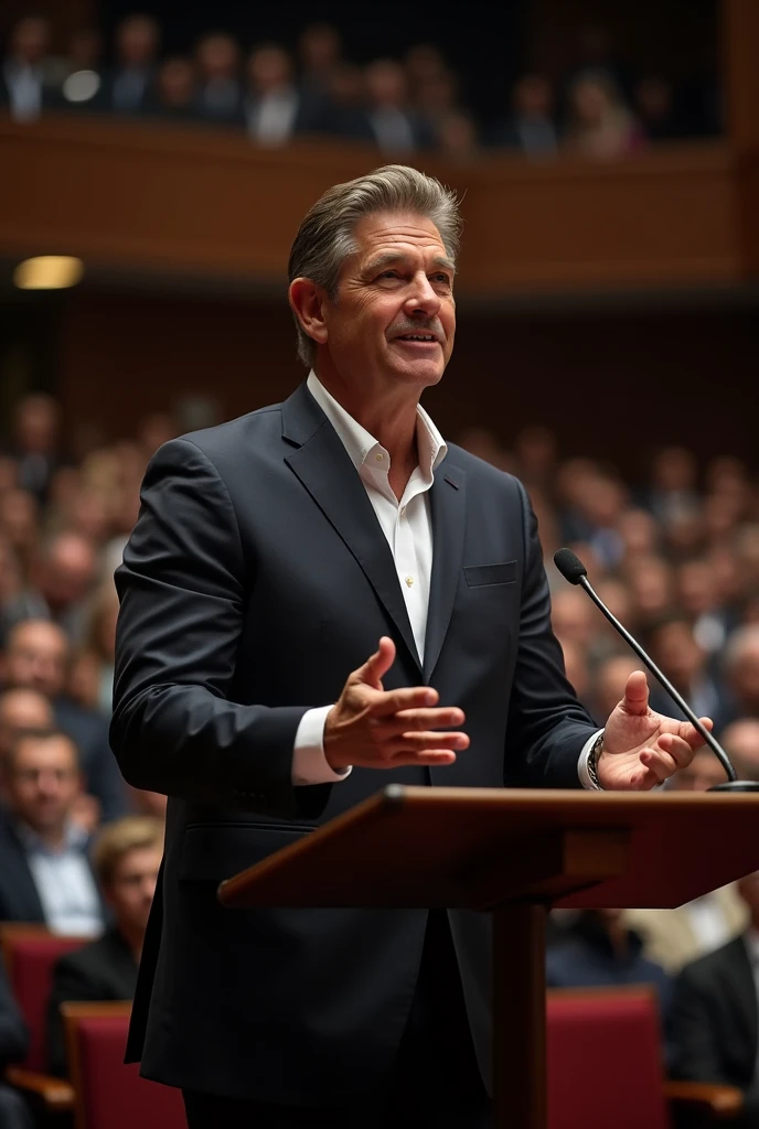 I want a bold, confident man who practices public speaking