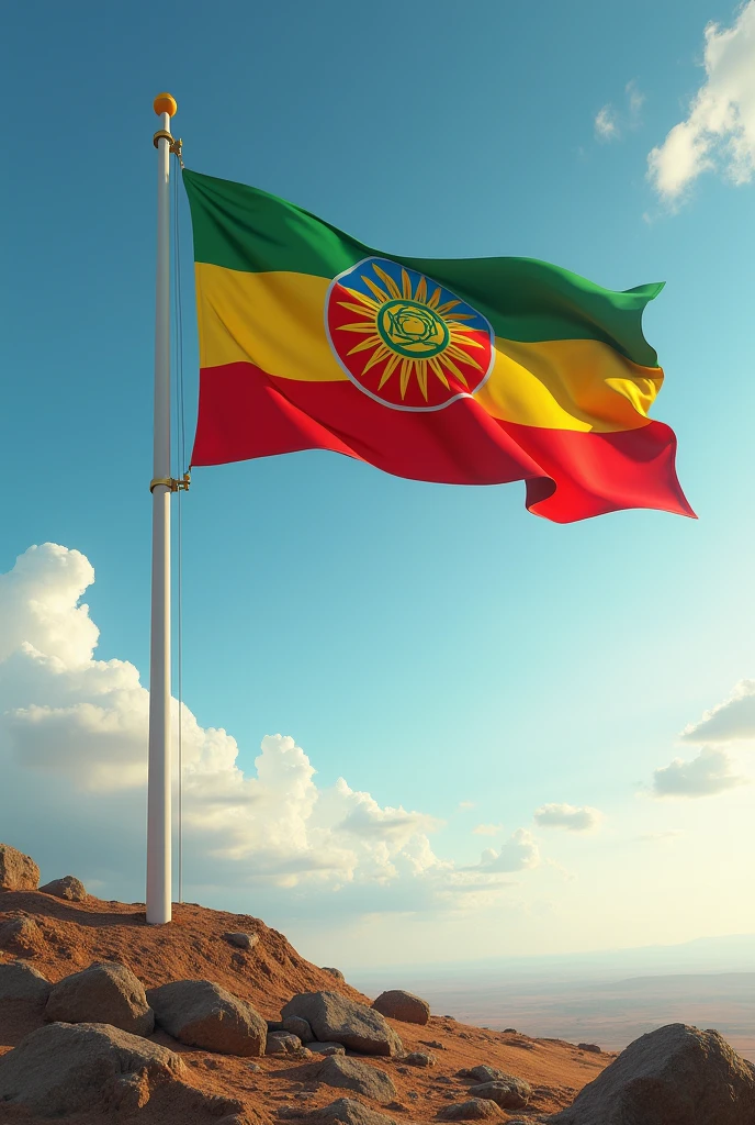 Integrity Guides Us, Respect Elevates Us ethiopianairlines flag 