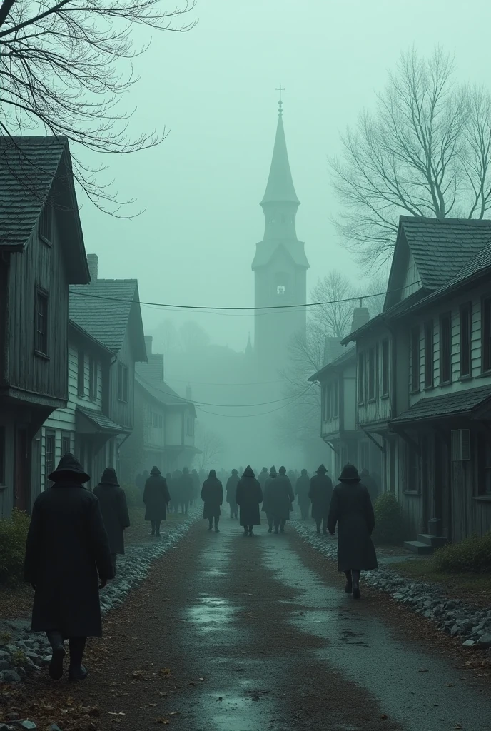 The fog began to dissipate, and the town slowly returned to normal. However, The shadows will never completely disappear, and the echo of the battle will resonate in the stories that will be told about The Curse of Mont-Rouge.

