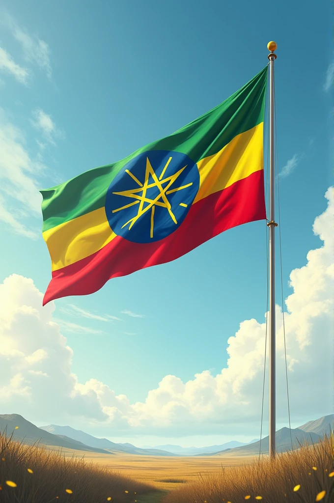 Integrity Guides Us, Respect Elevates Us ethiopianairlines flag