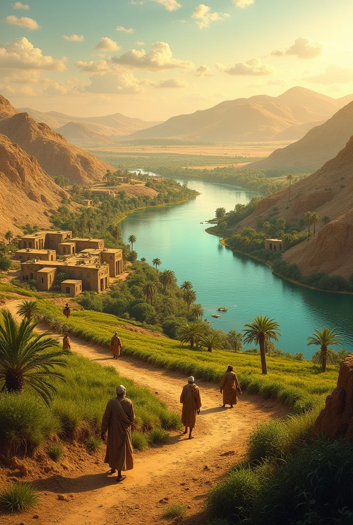 Old Egyptian countryside