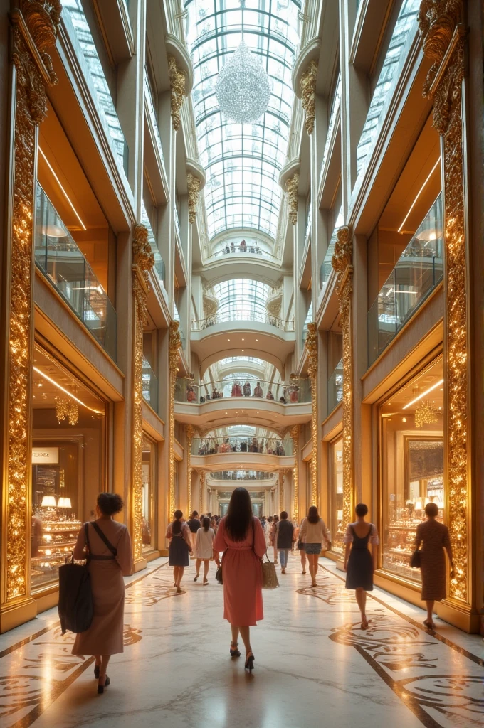A huge shop like building for women that screams money