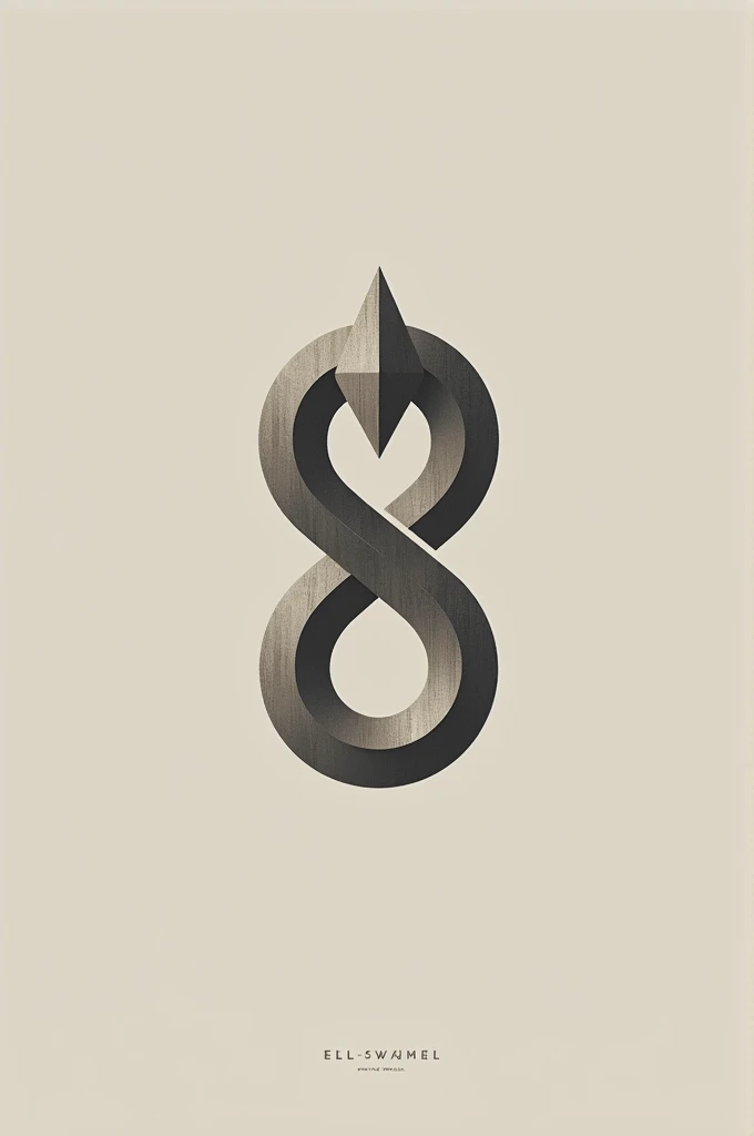 Nordic Style Photography Logo with Name (ouroboros)