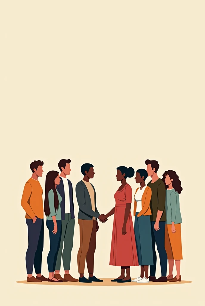 create an easy image to draw representing article 7 of the universal declaration of human rights."All are equal before the law and, No distinction, are entitled to equal protection of the law. All are entitled to equal protection against any discrimination in violation of this Declaration and against any incitement to such discrimination.