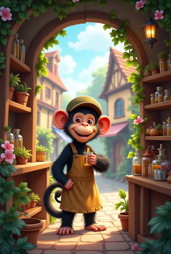 monkey shop owner





