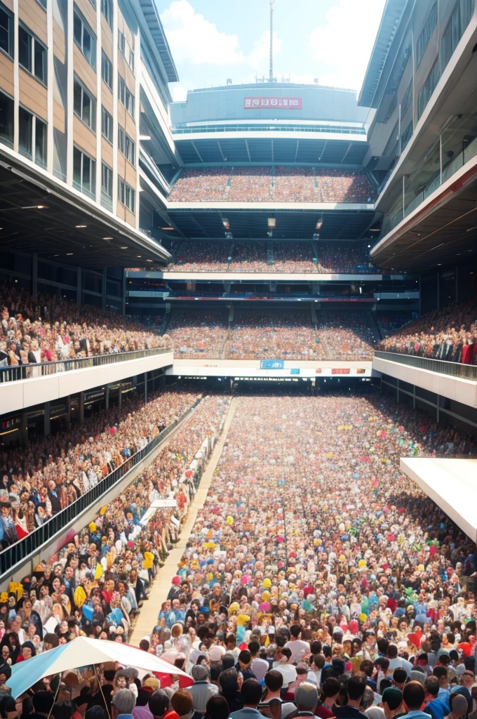 crowd